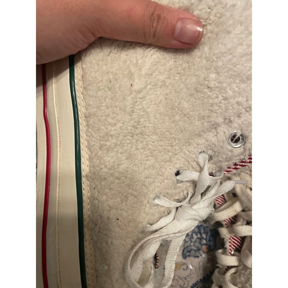 Converse Chuck 70 Sherpa High Top Cream Red Green 172048C Mens 9 Womens 10.5 - Picture 3 of 8